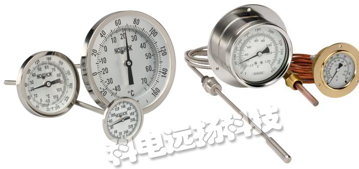 美國NOSHOK工業(yè)型雙金屬溫度計(jì)100系列